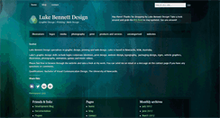 Desktop Screenshot of lukebennettdesign.com